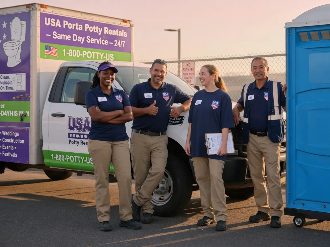 Porta Potty Rental company in Goodfield, IL